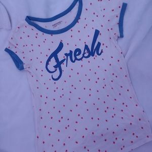 Cute "Fresh" strawberry top